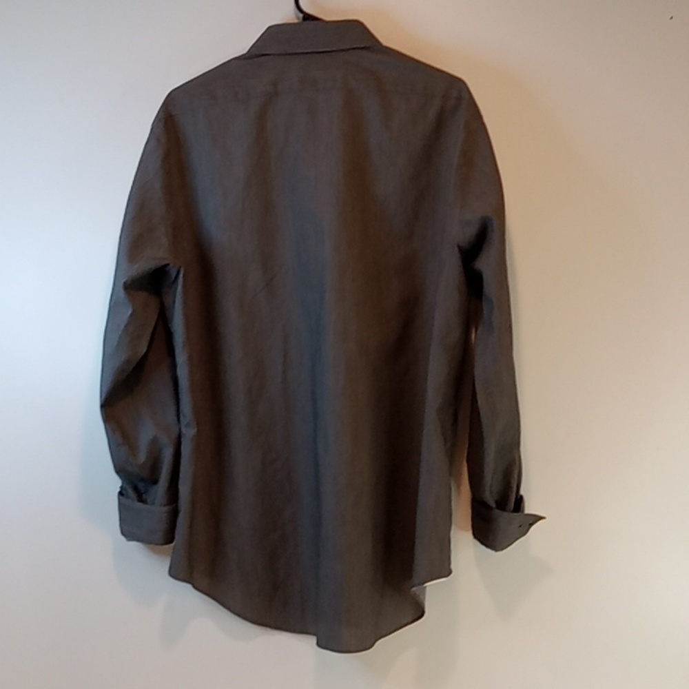 Calvin Klein Slim Fit Men's Size 17.5 34/35 Button Down Long Sleeve Shirt EUC! - Picture 9 of 16